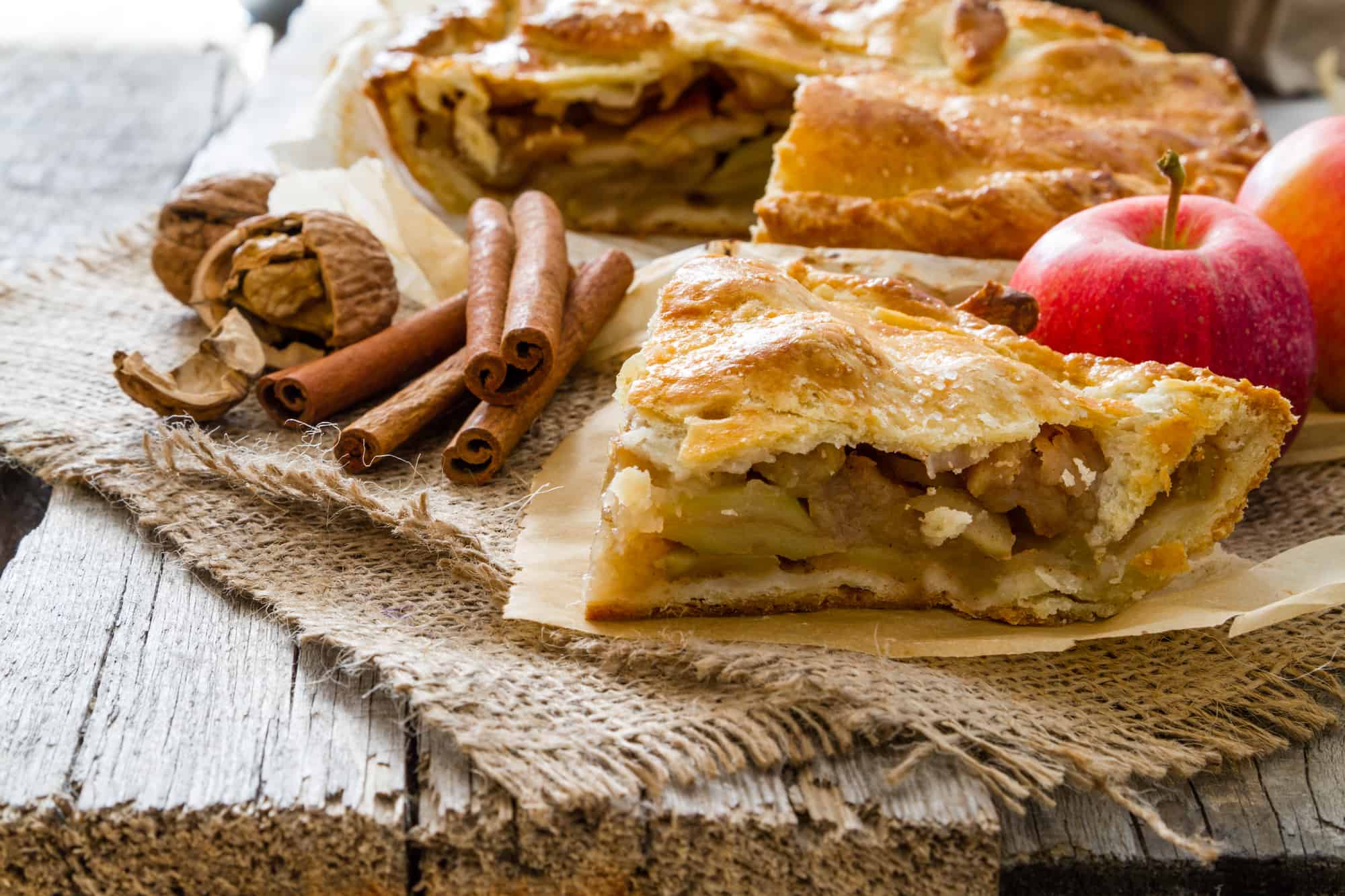 Low Carb Apfelkuchen