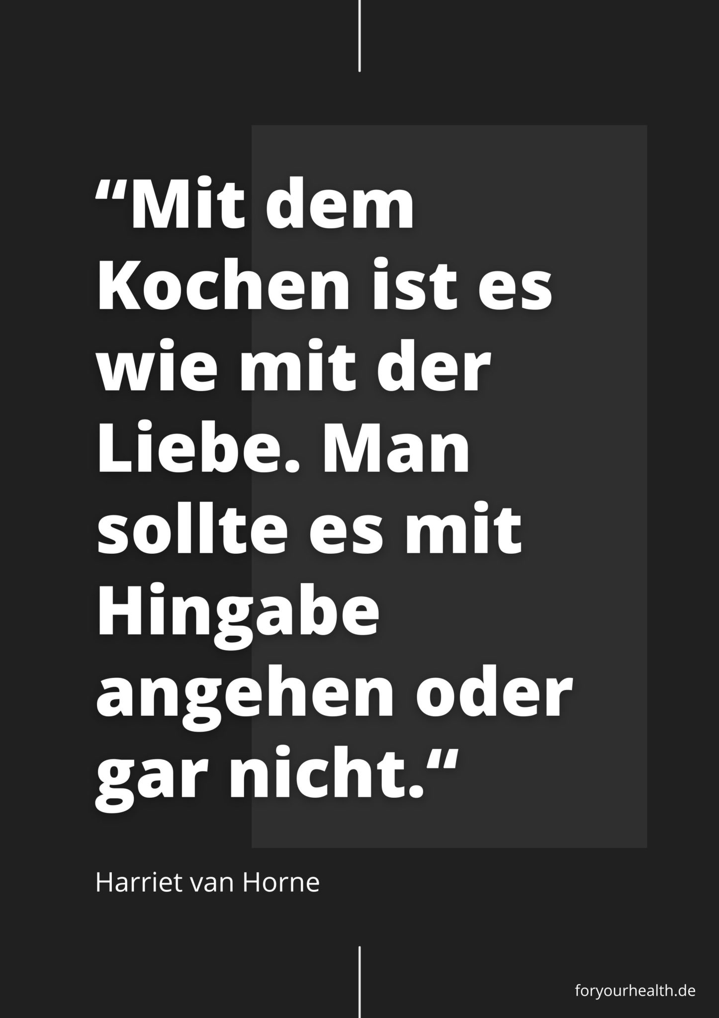 20 Sprüche & Zitate über Essen und Liebe foryourhealth