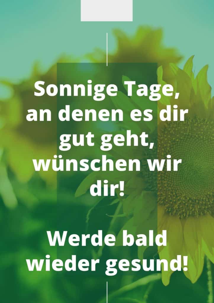 Ich hoffe dass es ihnen gut geht